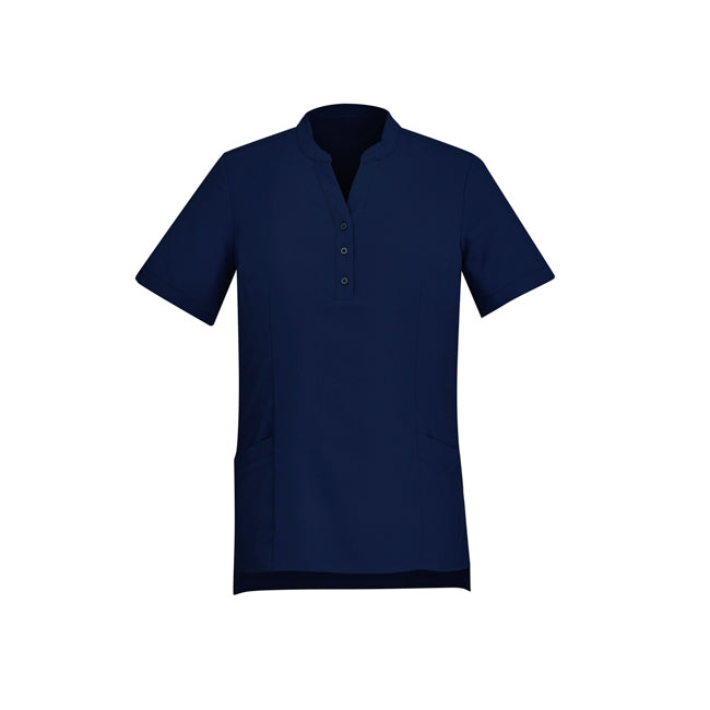 Biz Care Womens Florence Tunic Navy