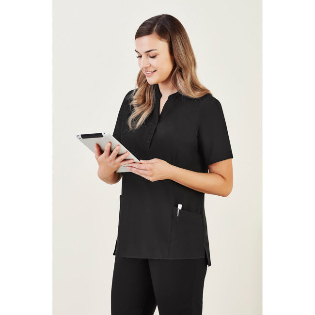 Biz Care Womens Florence Tunic Black