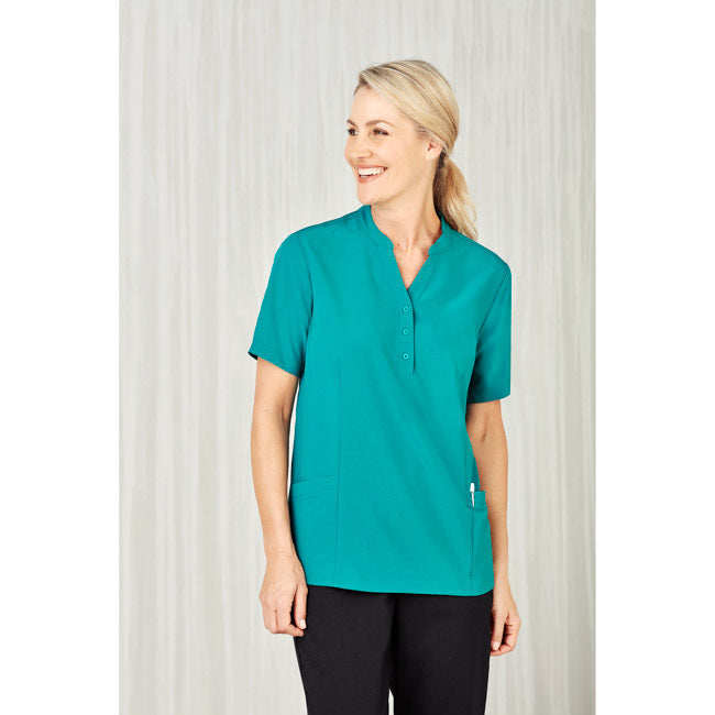 Biz Care Womens Florence Tunic Teal