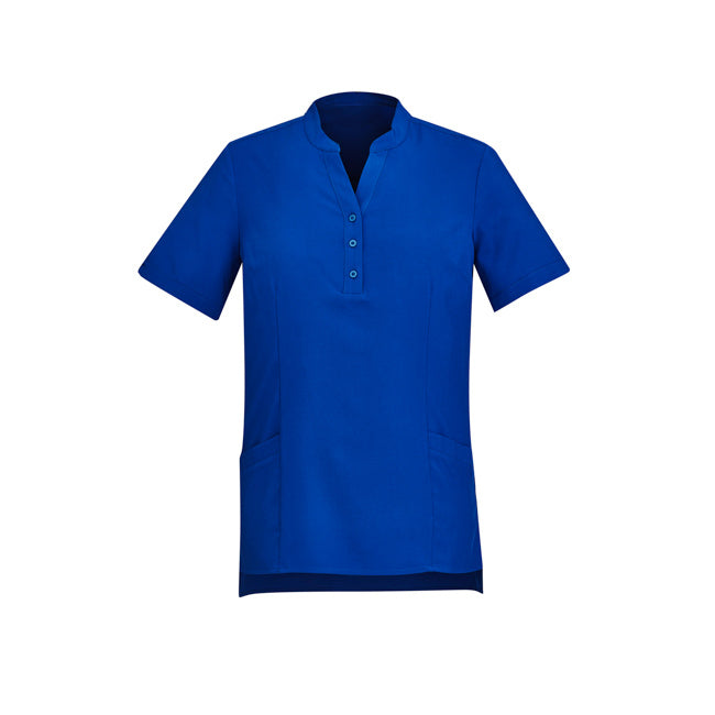 Biz Care Womens Florence Tunic Electric Blue