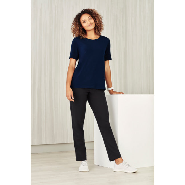 Biz Care Womens Marley Jersey T-Top