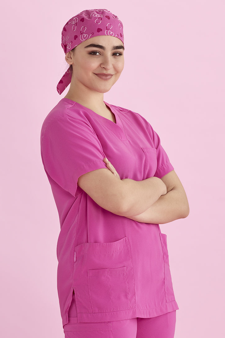 Biz Care Printed Unisex Scrub Cap