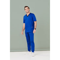 Biz Care Mens Riley Slim Leg Jogger Scrub Pants