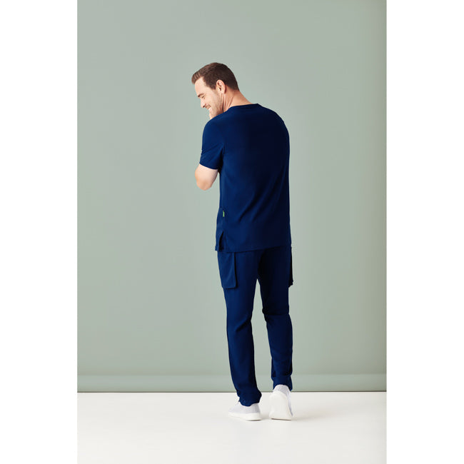 Biz Care Mens Avery Multi-Pocket Scrub Pants