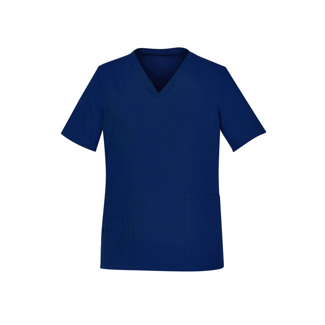 Biz Care Womens Avery Easy fit V-Neck Scrub Top