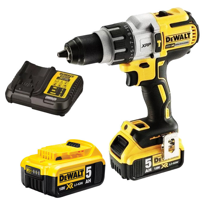 DeWalt 18V Brushless 3 Speed Hammer Drill Set DCD996P2-XE