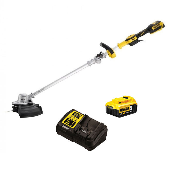 DeWalt 18V XR Split Shaft Line Trimmer 5.0ah Kit DCMST561P1-XE