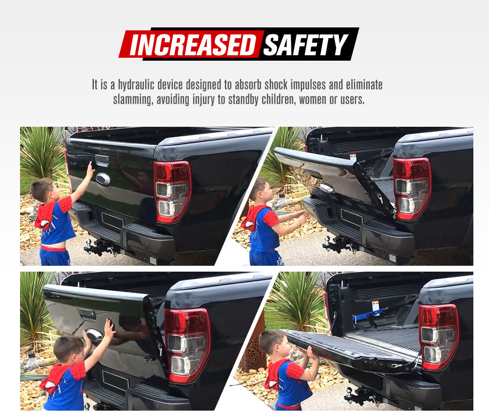 Easy Up & Slow Down Tailgate Strut Kit for ISUZU D-MAX 2012-2020 Tailgate Assistant