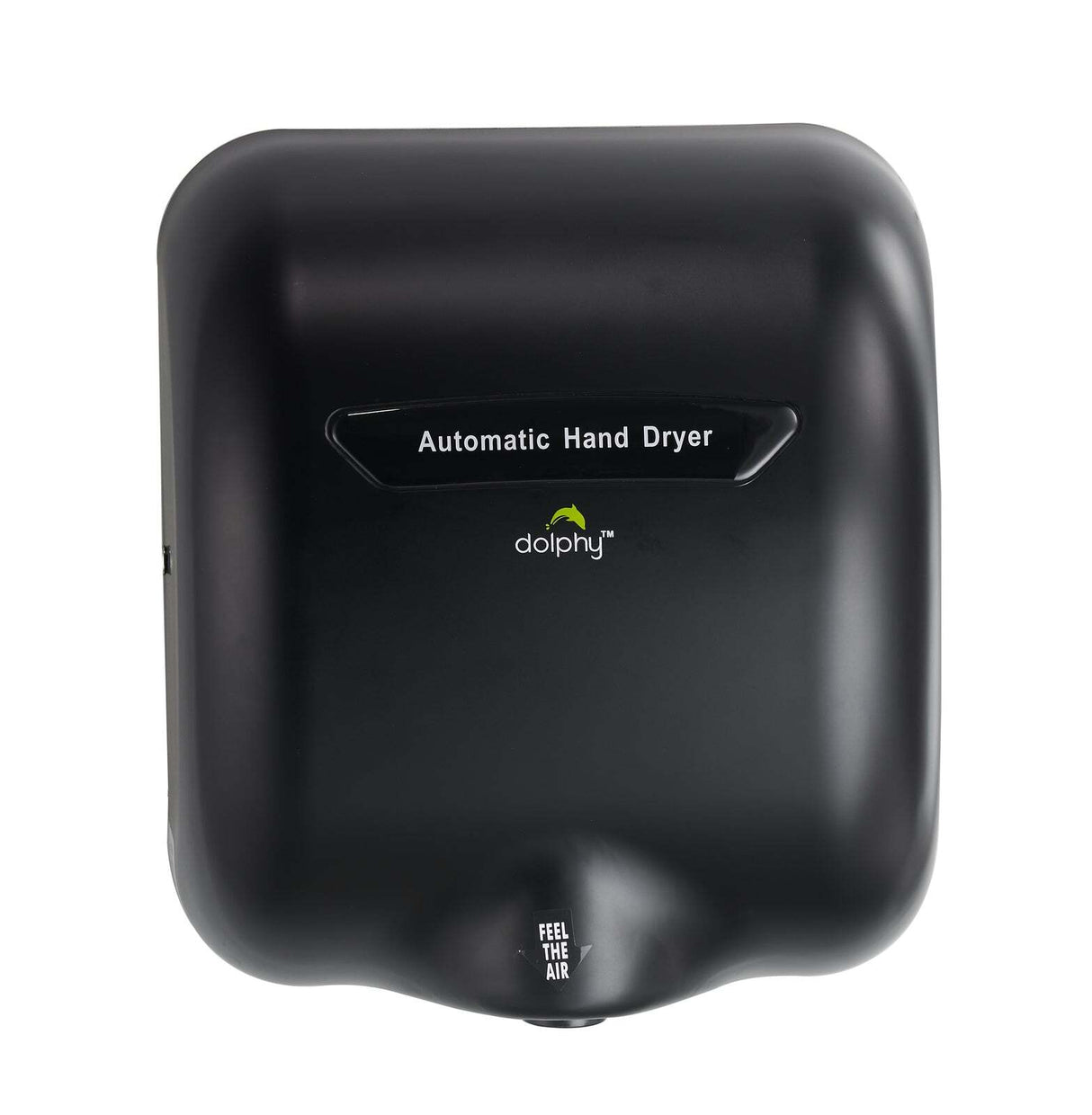 Dolphy european style automatic hand dryer 1800w abs - black