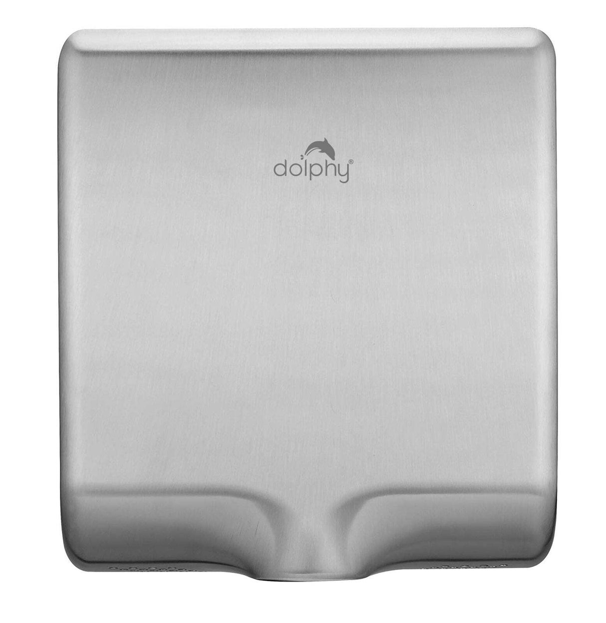 Dolphy tornado touchless automatic wall mount hand dryer 1000w stainless steel - silver