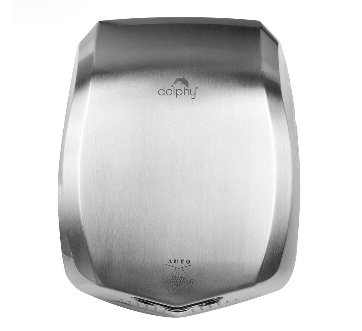 Dolphy automatic touchless supercharge hand dryer 800w stainless steel - silver