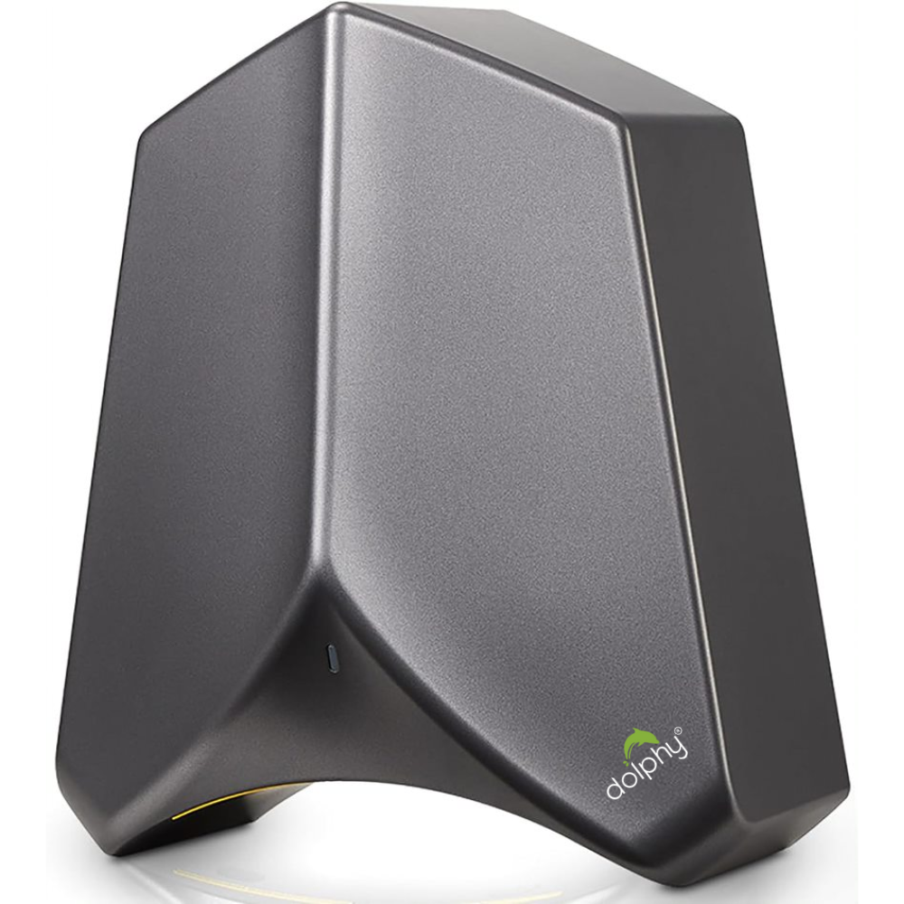 Dolphy adge touchless automatic wall mount hand dryer 1100w abs - silver