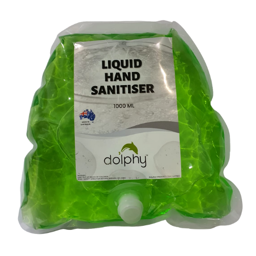 Dolphy liquid hand sanitiser 1000ml (pack of 6)