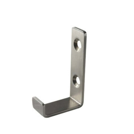 Single robe hook - silver