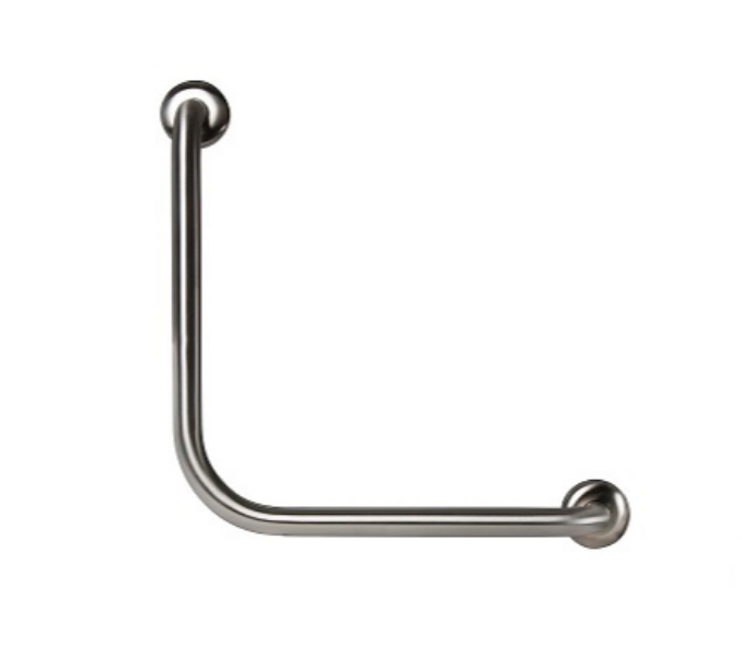 Dolphy wall mount stainless steel safety grab rail 450 x 450 mm - silver