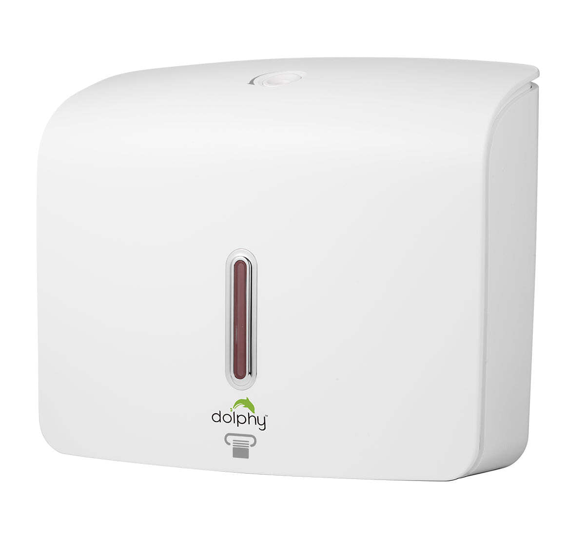 Dolphy plaza ultraslim abs paper towel dispenser - white