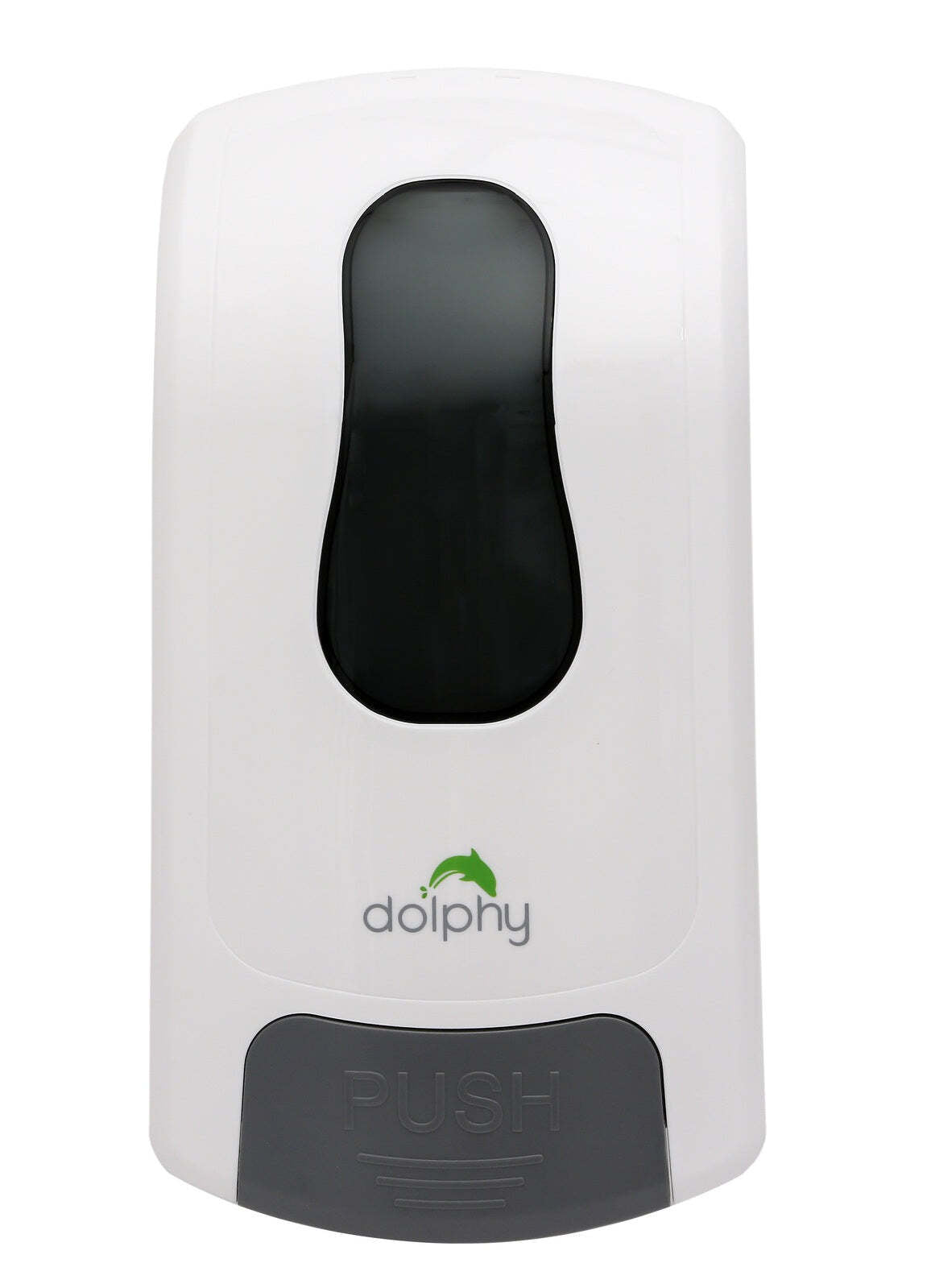 Dolphy manual abs soap-sanitiser dispenser 1000ml - white