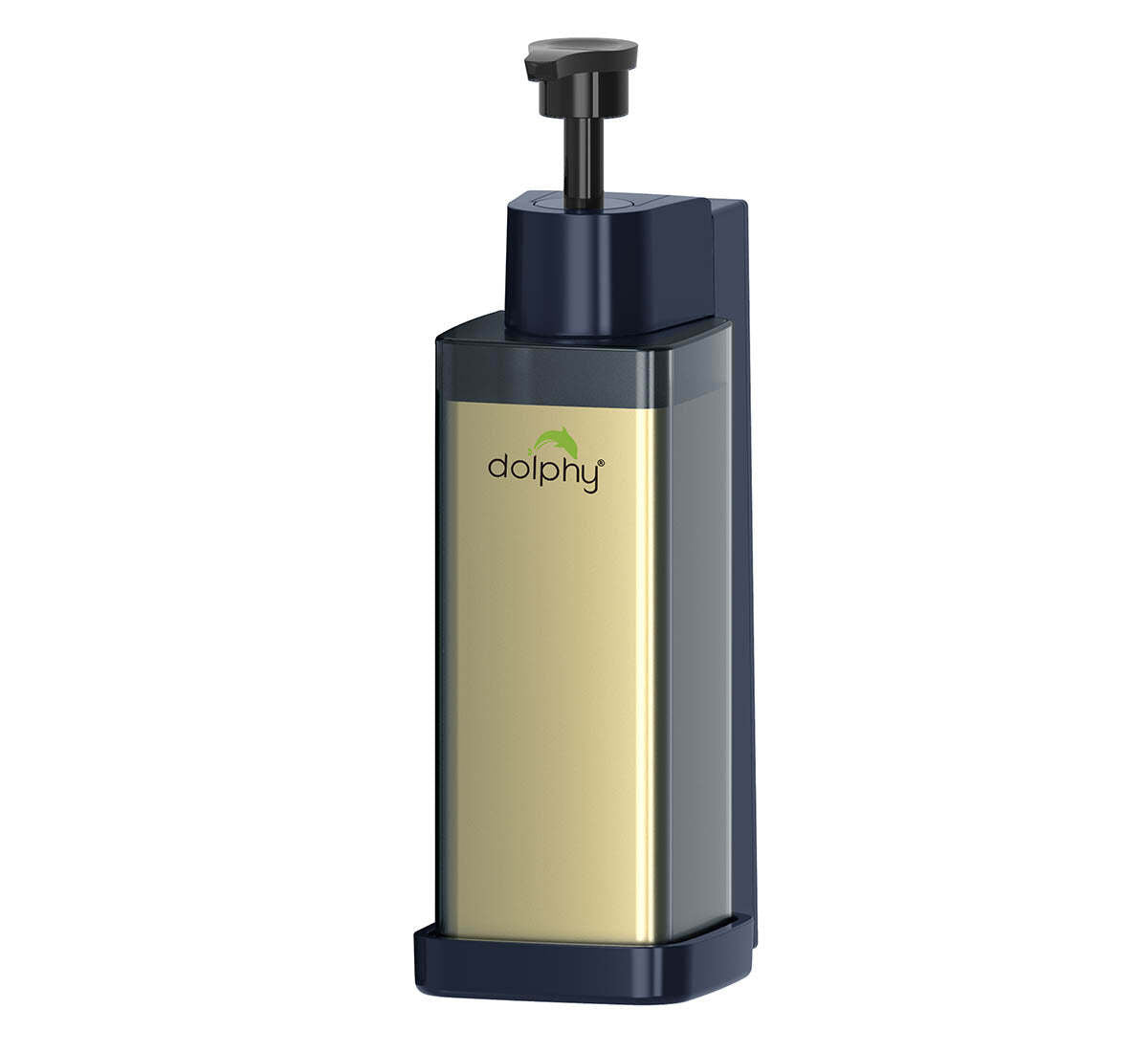 Dolphy manual abs soap dispenser 300ml - clear