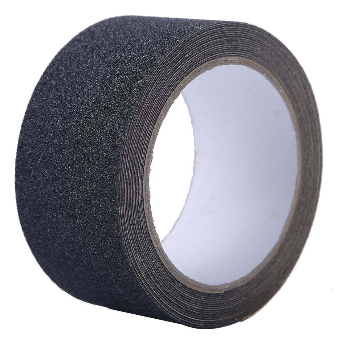 Dolphy anti skid tape - 50mm x 18m, black, non-slip safety grip tape for stairs, ramps, and walkways - indoor & outdoor, water-resistant, 60-grit surf