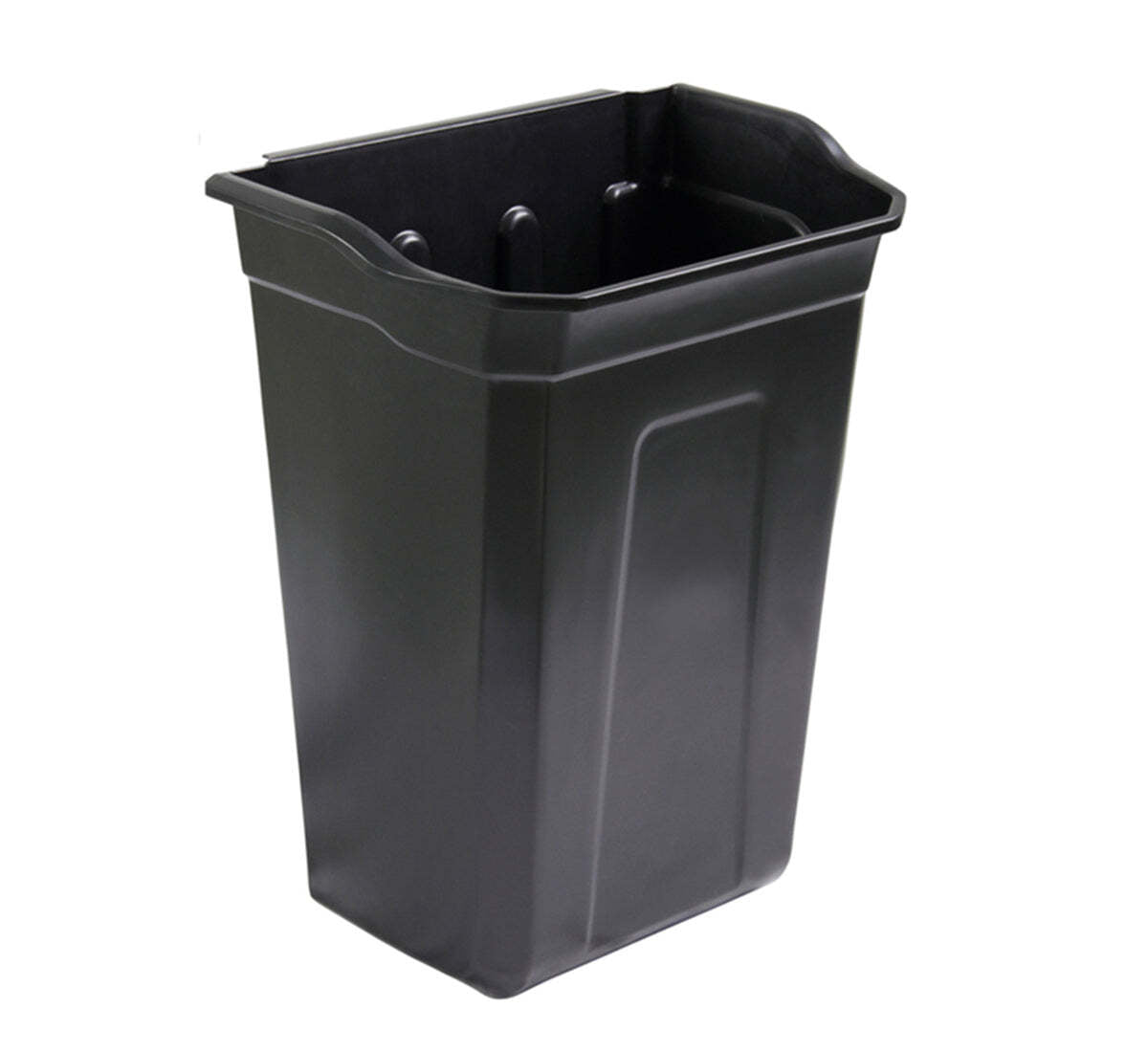 Dolphy polypropylene trash can 30l - black