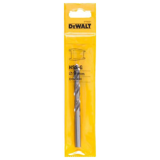 DeWalt 9.0mm HSS-G High Performance 118° Point Angle DT5221-QZ