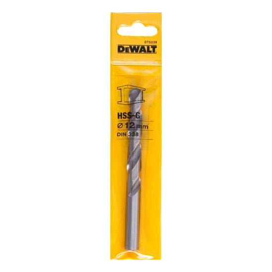 DeWalt 12.0mm HSS-G High Performance 118° Point Angle DT5226-QZ