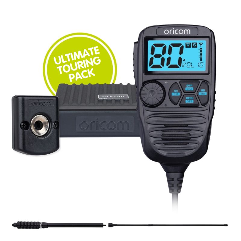 Oricom DTX4200XP IP54 DUAL RECEIVE UHF CB Radio and ANU1100 Antenna 4x4 Ultimate Touring Pack
