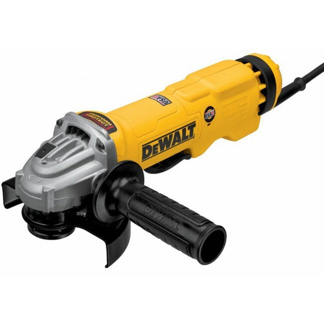 DeWalt 1400W 125mm Electronic Paddle Switch Angle Grinder DWE4263-XE