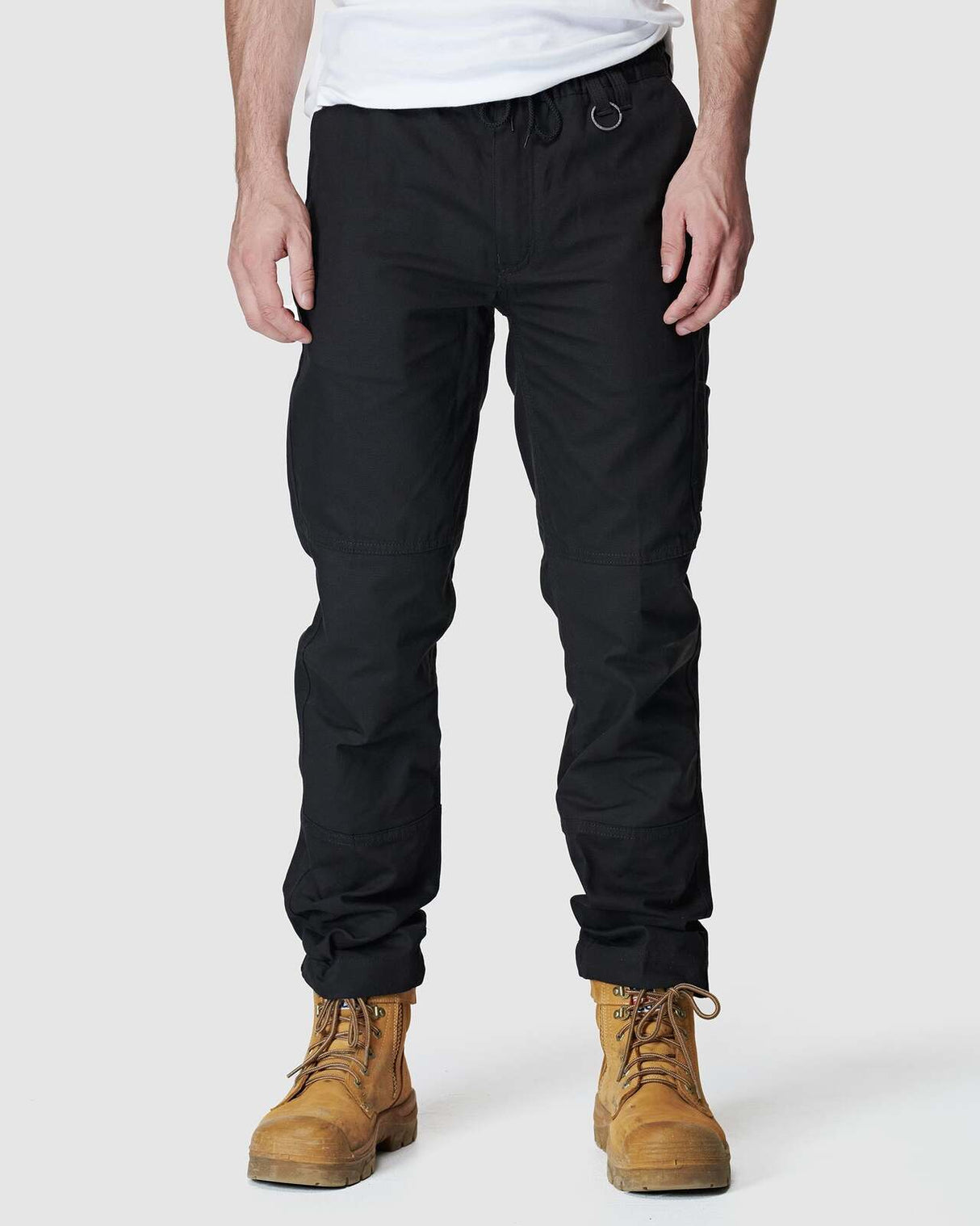 Mens Elastic Pant Black