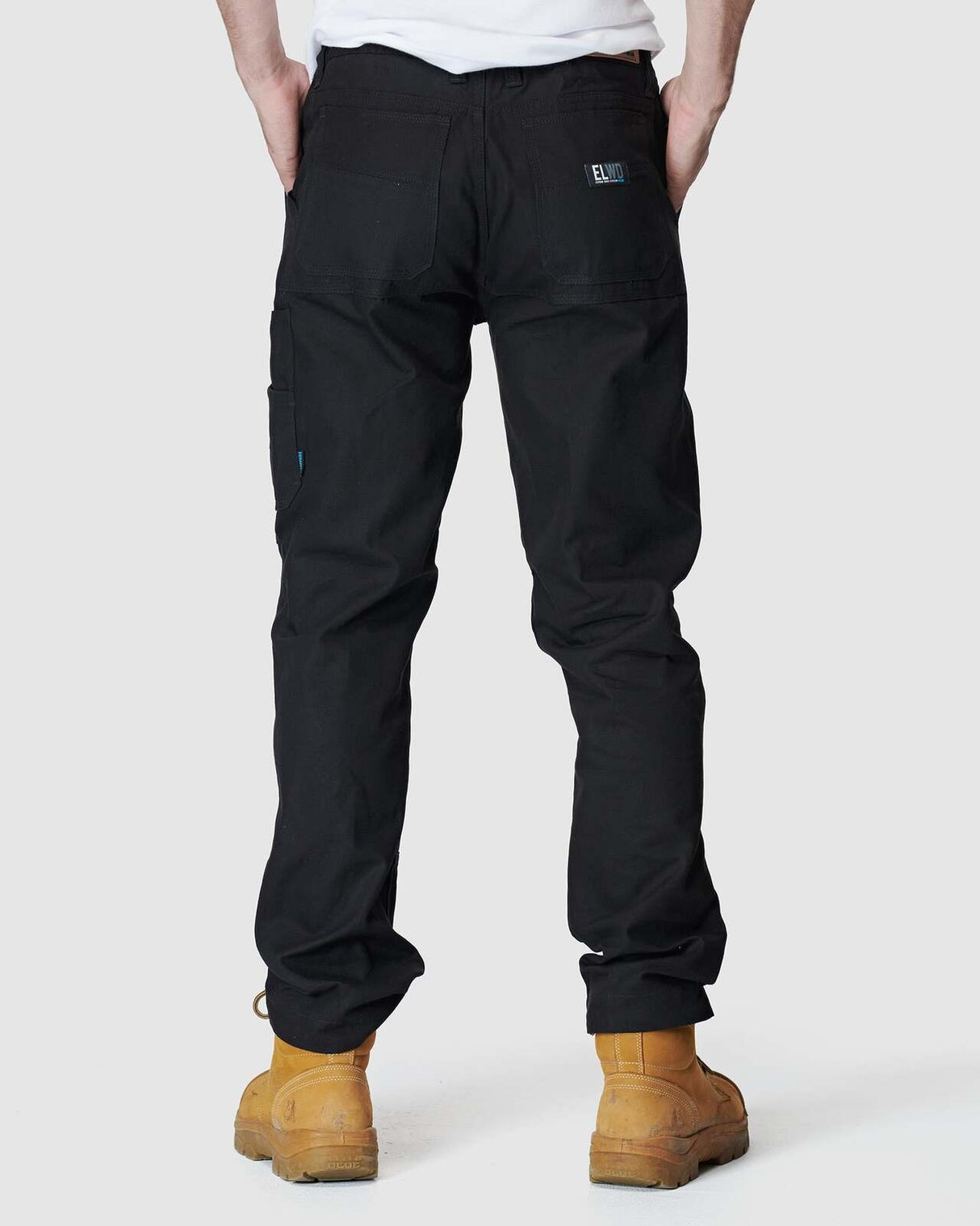 Mens Elastic Pant Black