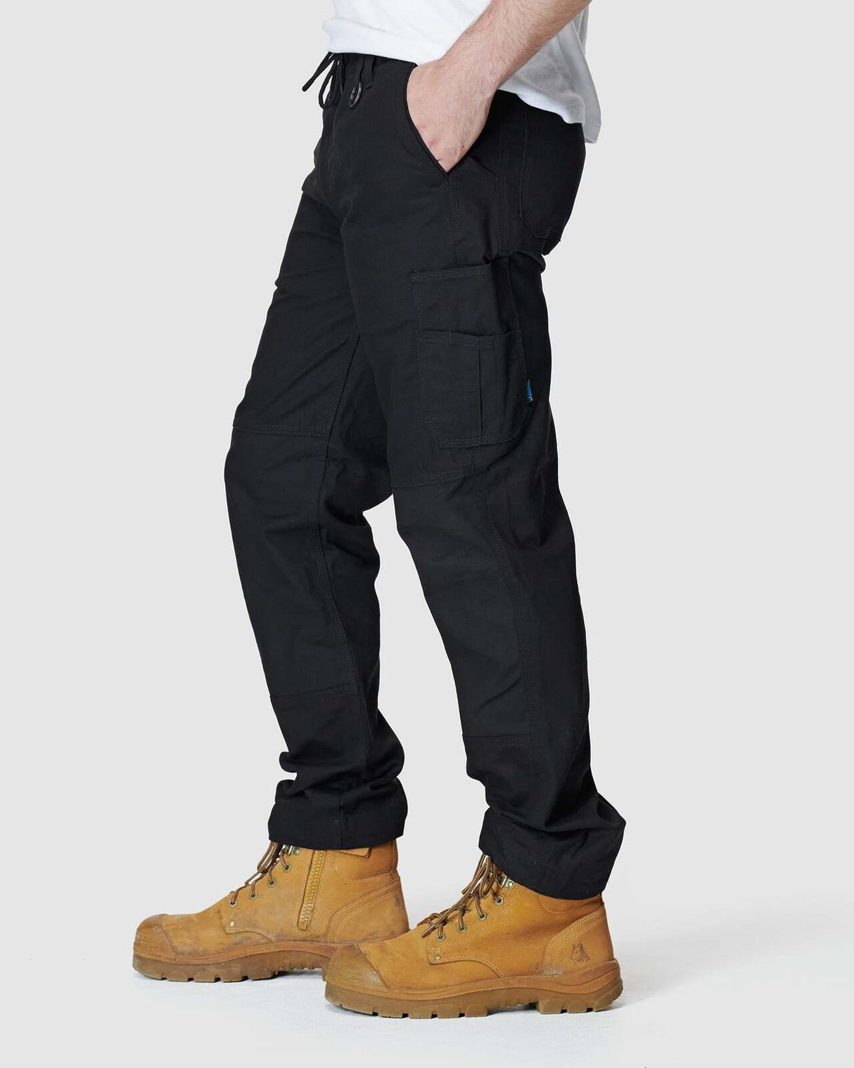 Mens Elastic Pant Black