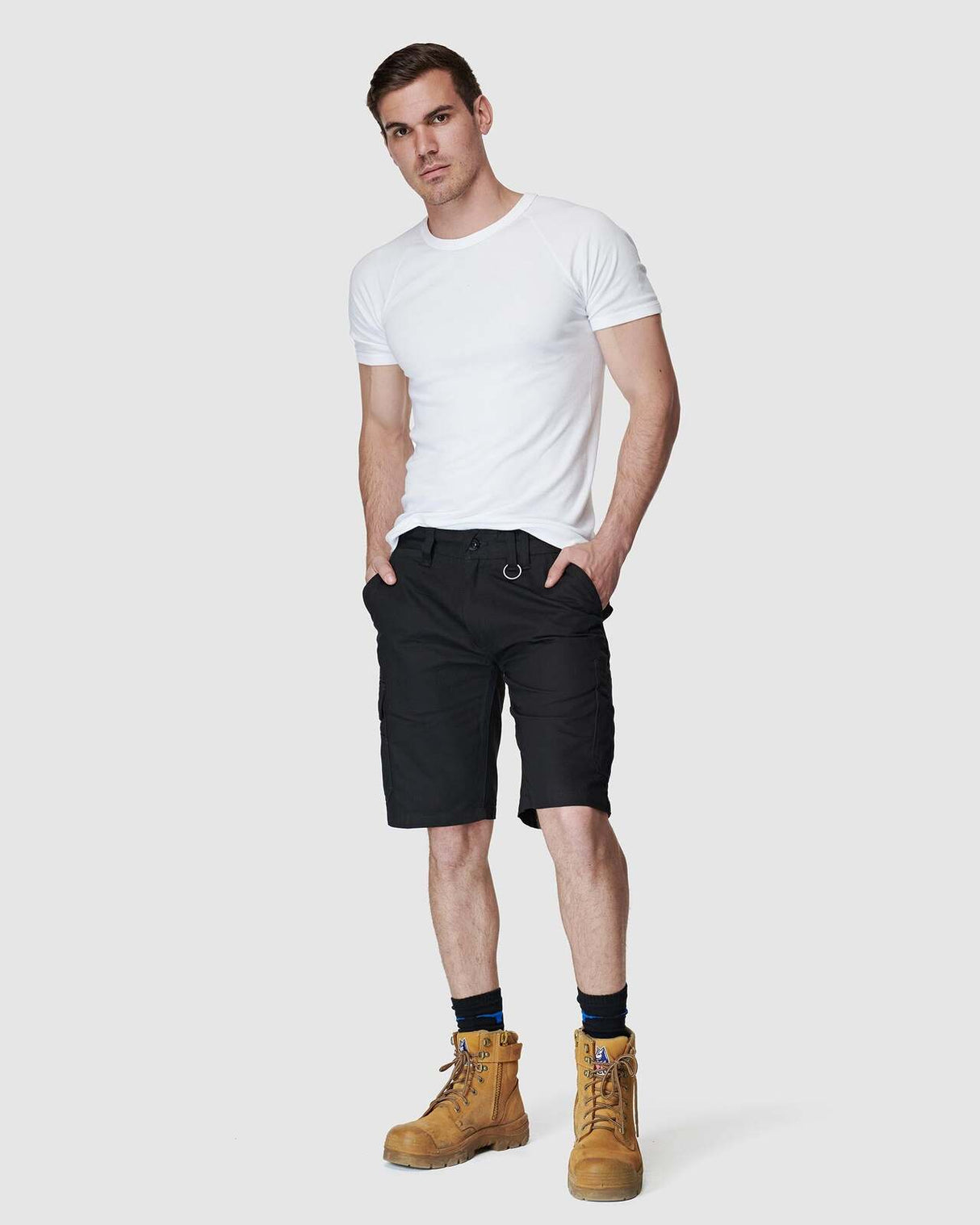 Mens Utility Short Black