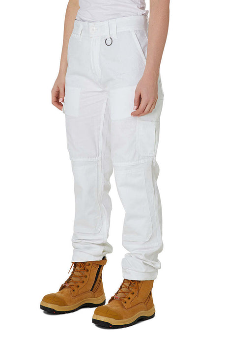 Womens Utility Pant White