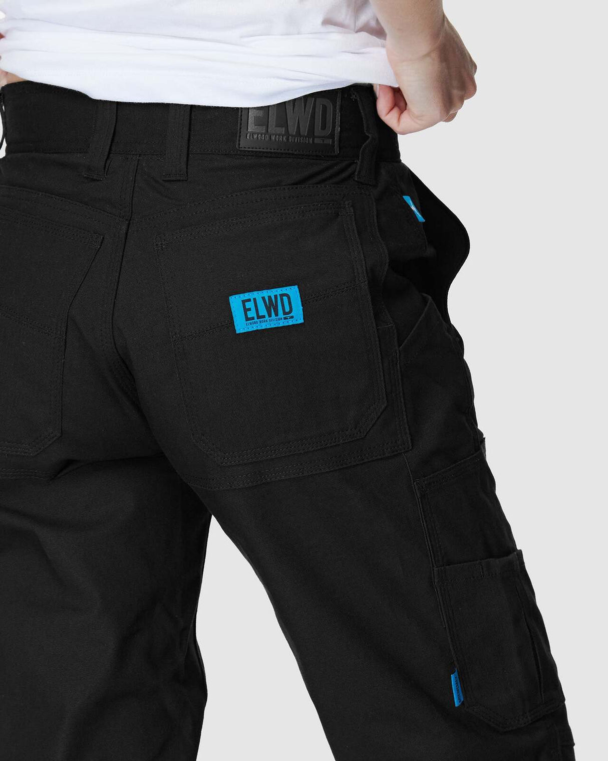 Womens Cuffed Pant Black