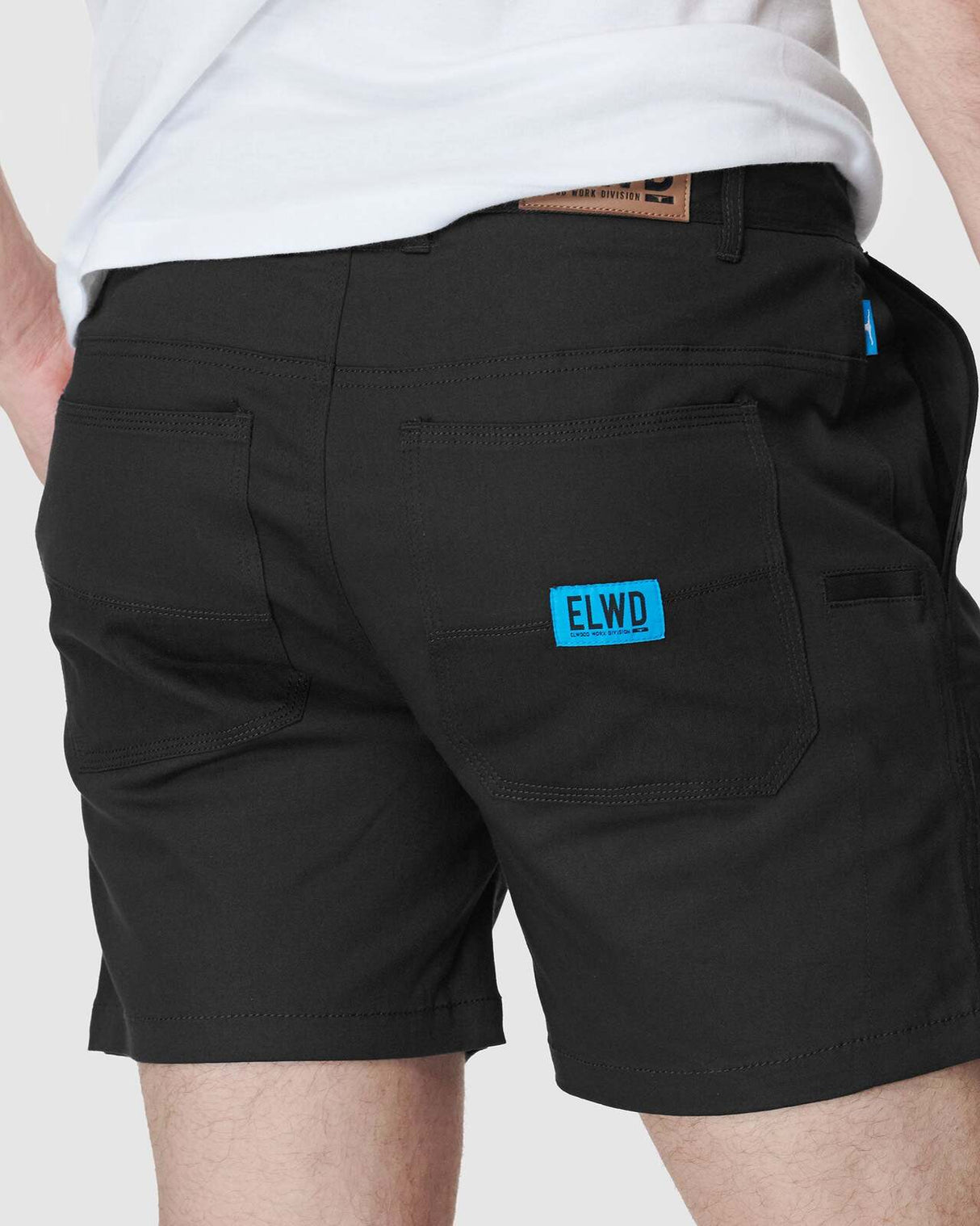 Mens Basic Short Black