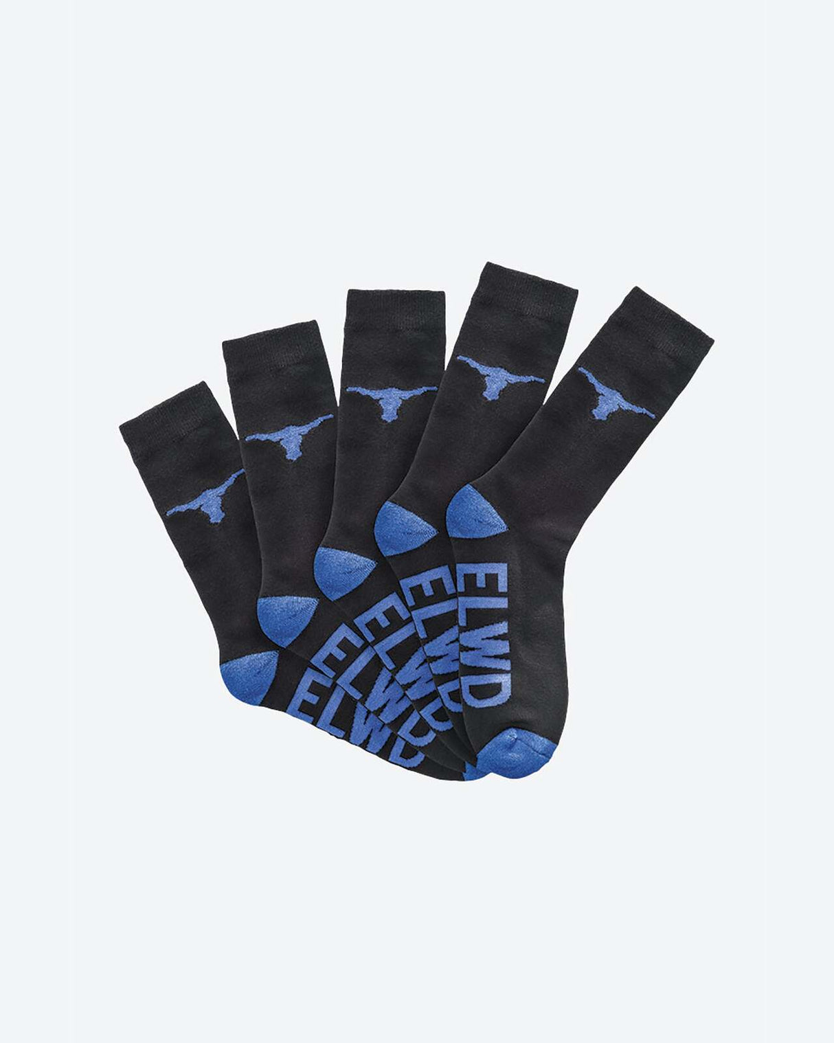 Workwear Crew Sock 5 Pk Assorted