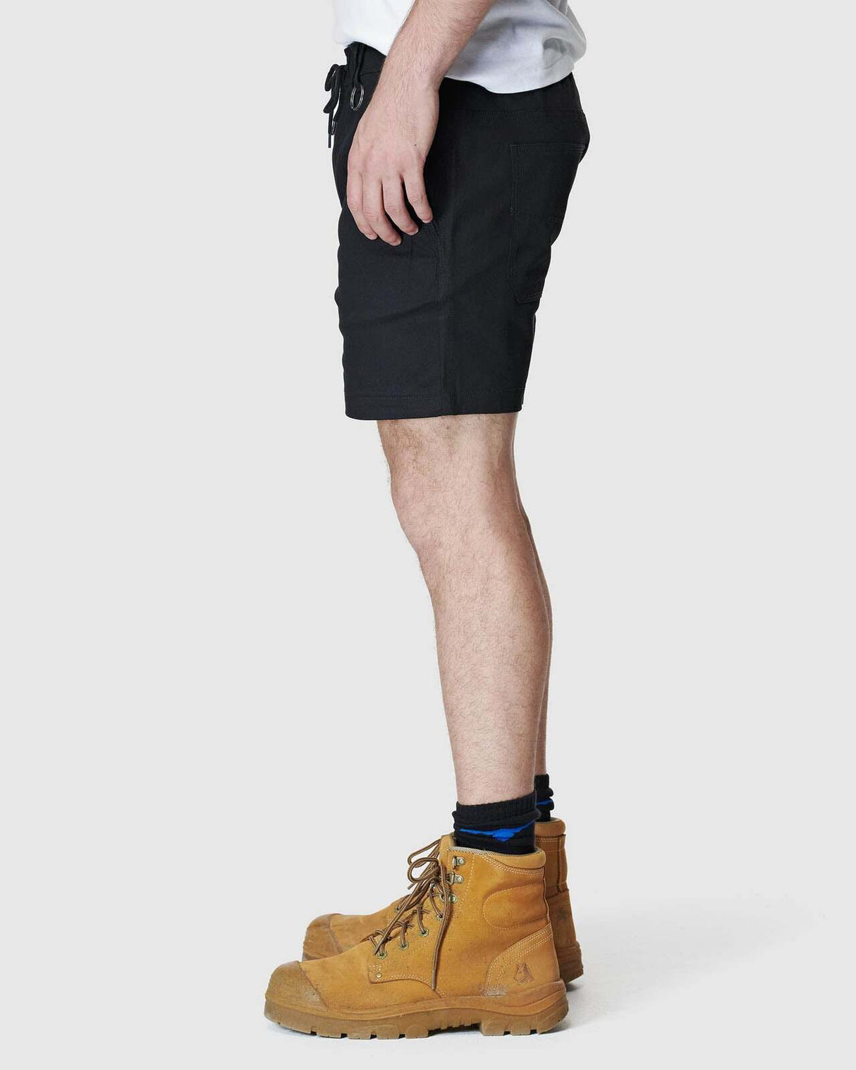 Mens Elastic Basic Short Black