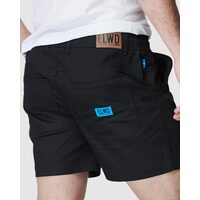 Mens Elastic Basic Short Black