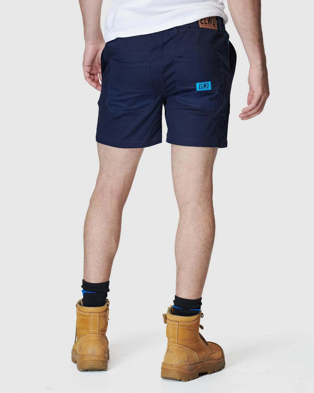 Mens Elastic Basic Short Navy