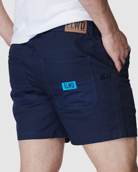 Mens Elastic Basic Short Navy