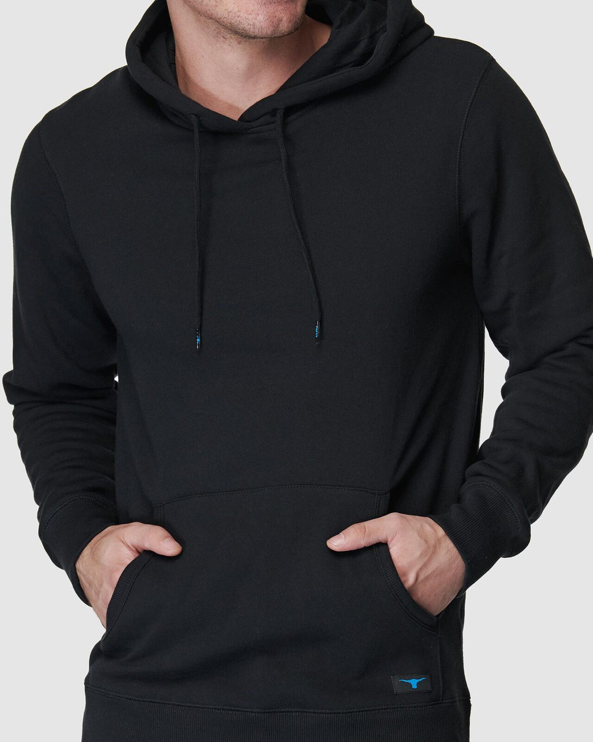 Mens Basic Pullover Black
