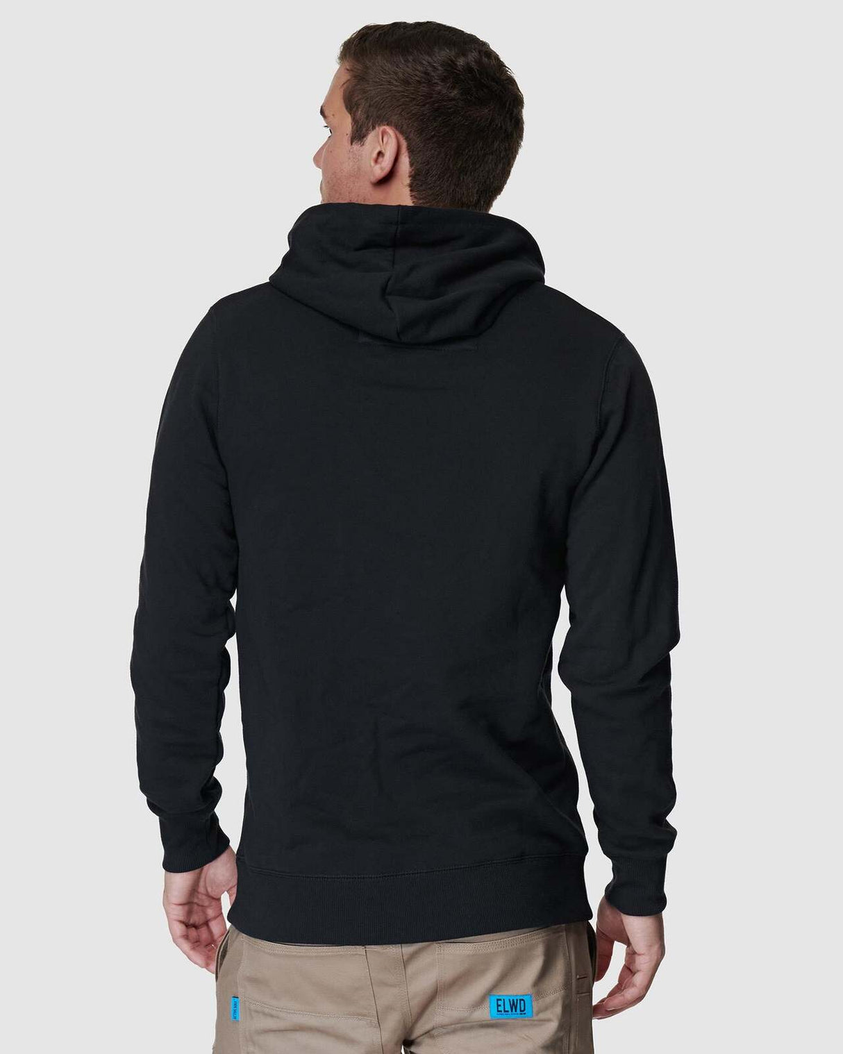 Mens Basic Pullover Black