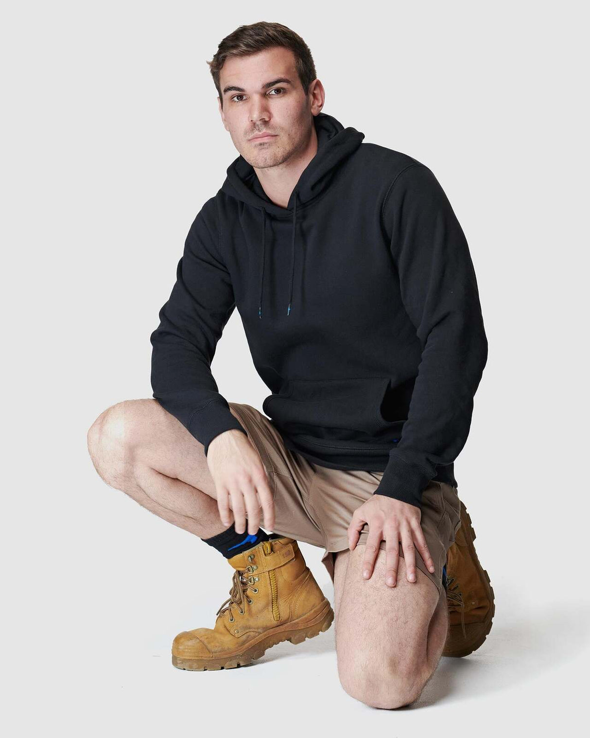 Mens Basic Pullover Black