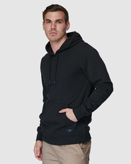Mens Basic Pullover Black
