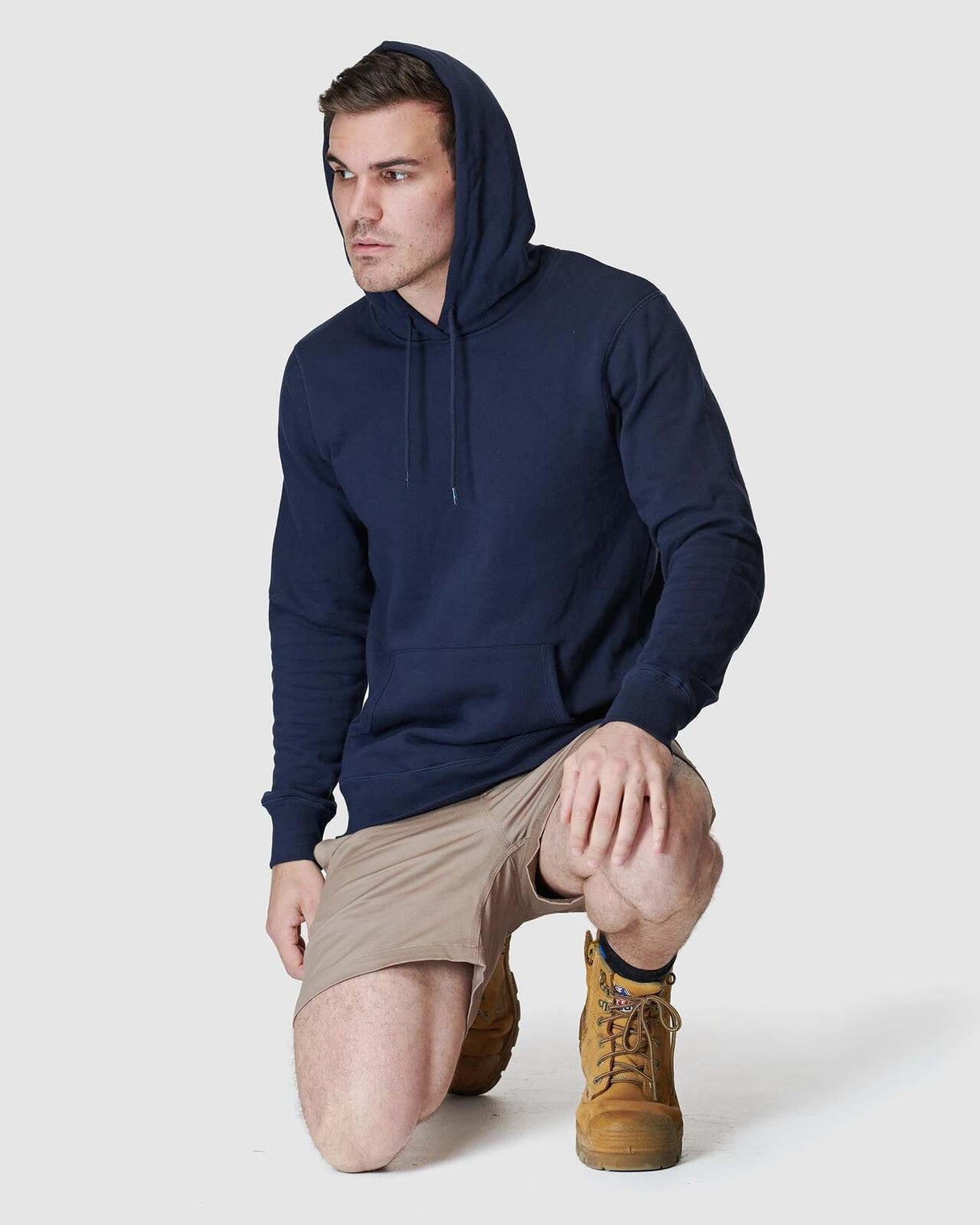 Mens Basic Pullover Navy