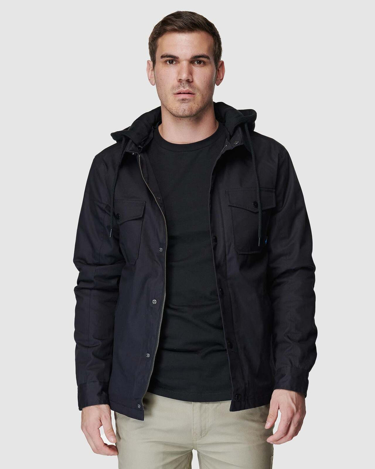 Mens Utility Jacket Black