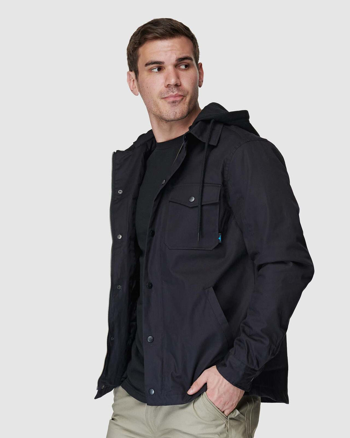 Mens Utility Jacket Black
