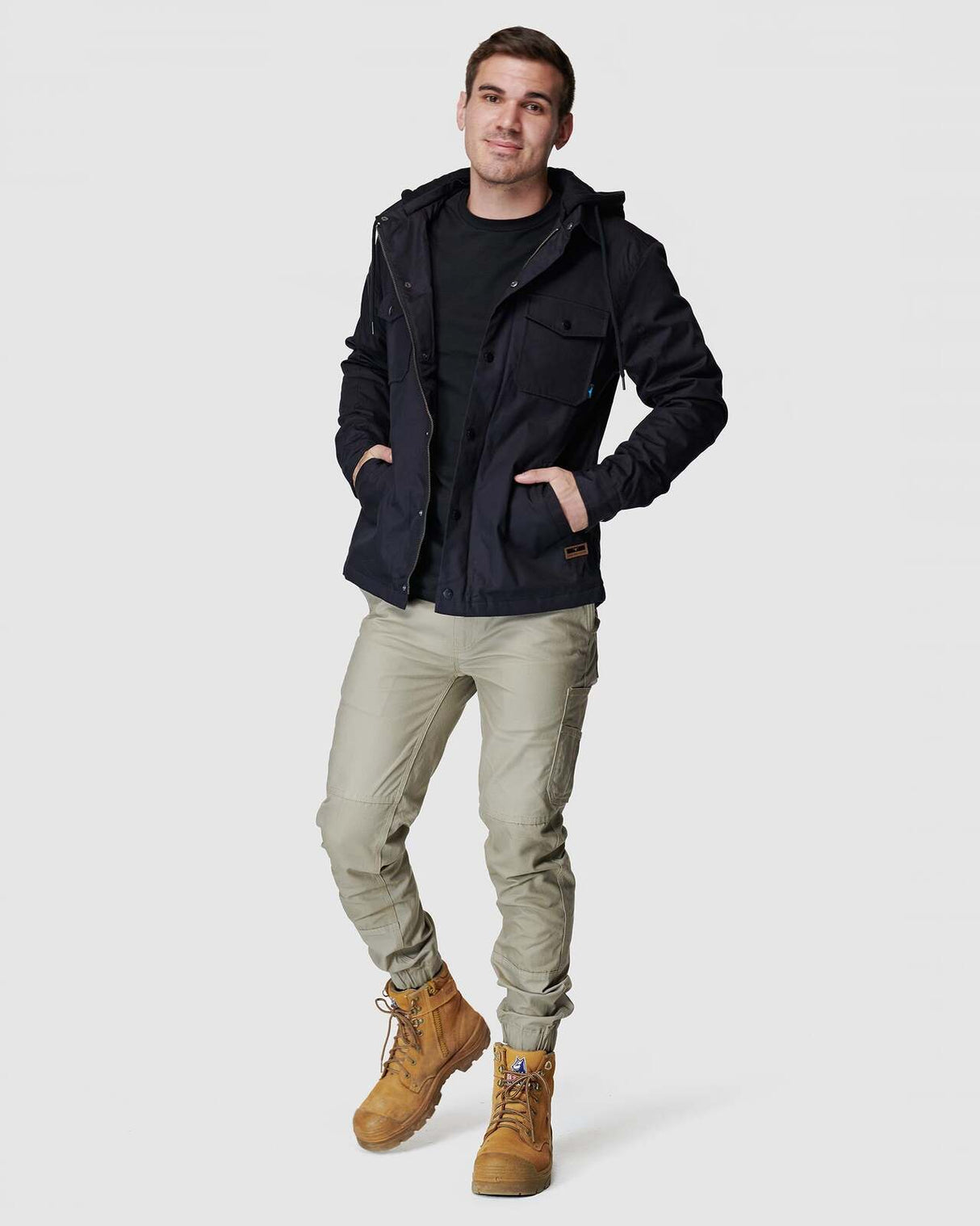 Mens Utility Jacket Black