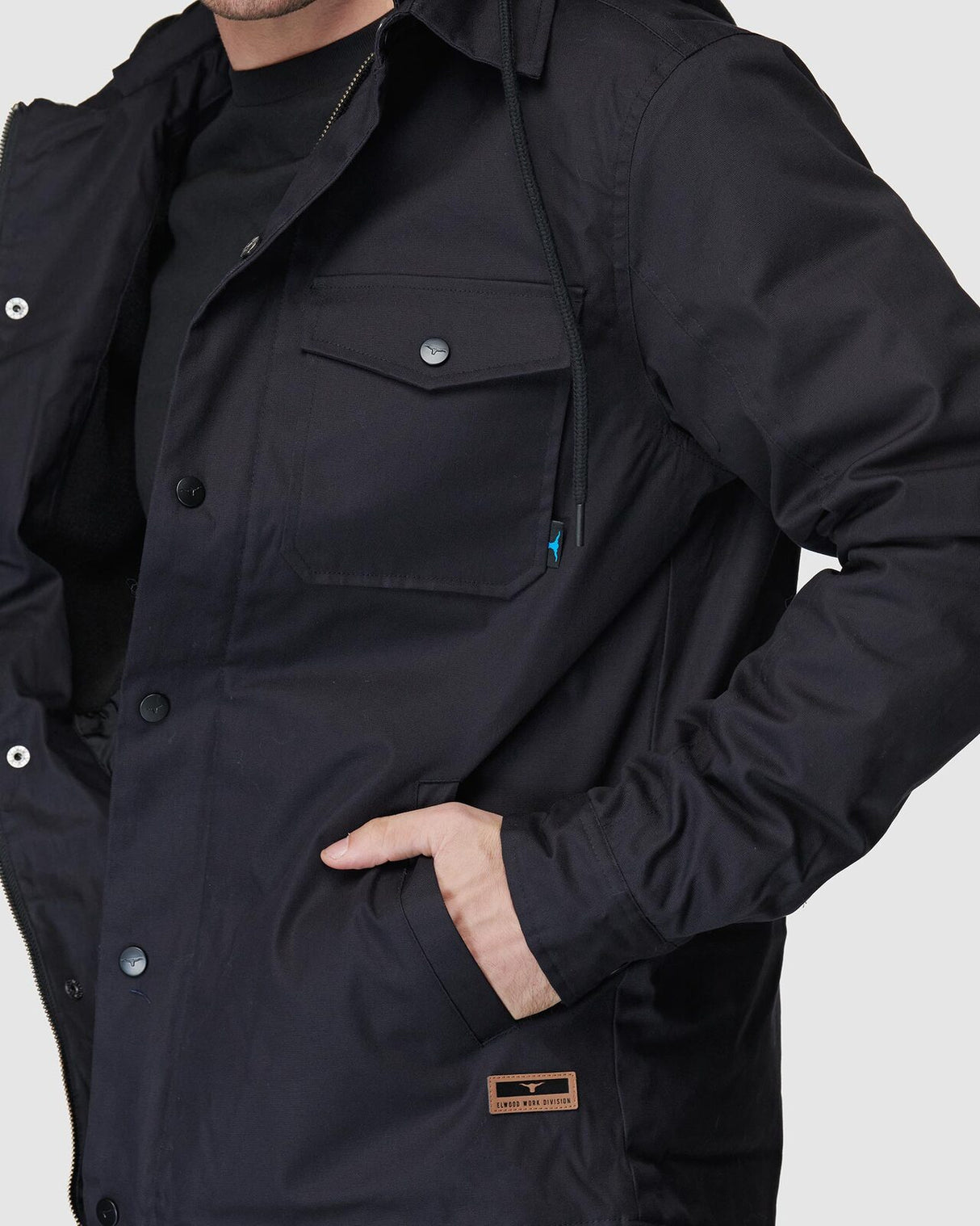 Mens Utility Jacket Black