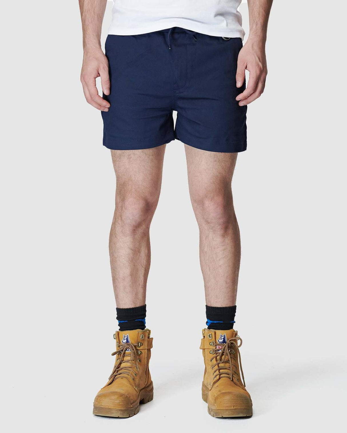 Mens Elastic Short Short Navy